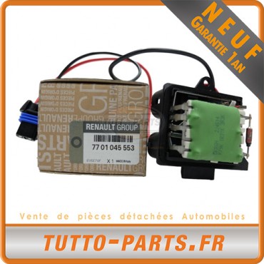 Résistance Chauffage Renault Clio 2