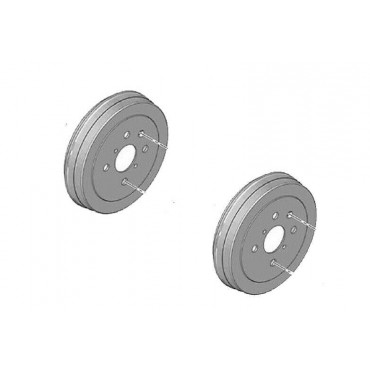 x2 Tambour de Frein Arrière...