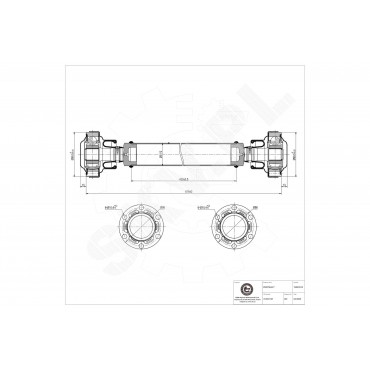 Arbre de transmission Avant...