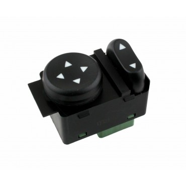 Bouton réglage rétro gauche...