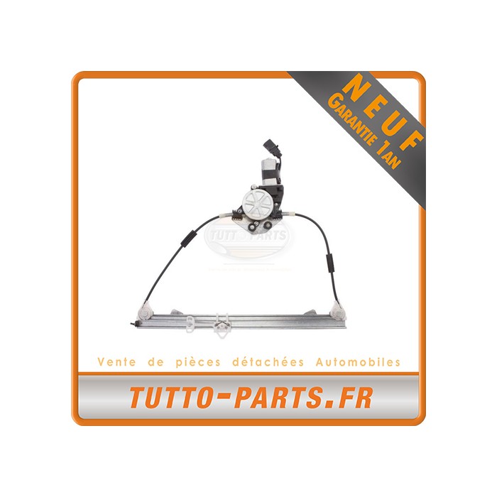 Mécanisme Lève Vitre Avec Moteur Avant Gauche Fiat Panda à partir de 2003