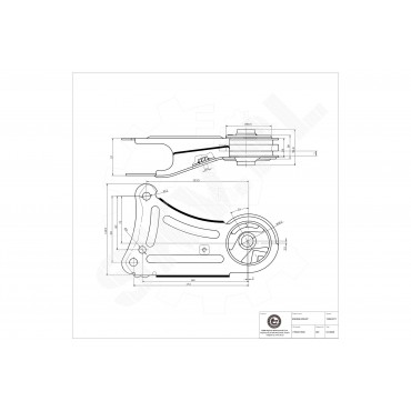 Support Moteur Arrière Pour...