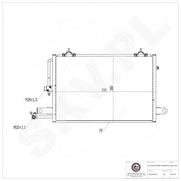 Condenseur de Climatisation Pour Audi 100 A6 4A0260401AB 4A0260401AC 4A0260403AB