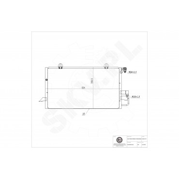 Condenseur de Climatisation Pour Audi 80 Cabriolet Coupé 8A0260401AA