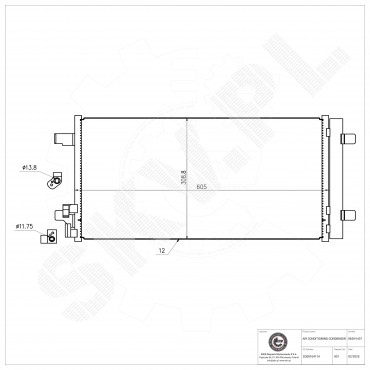 Condenseur de Climatisation Pour VW Audi Seat Arona Ibiza V Skoda 2Q0816411A