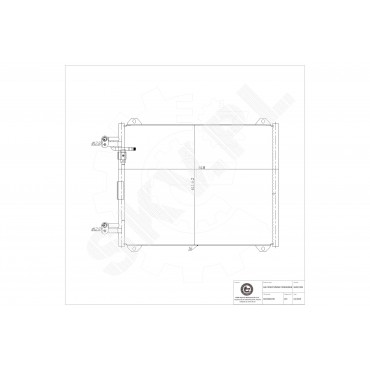 Condenseur de Climatisation Pour Audi A2 8Z0260403F