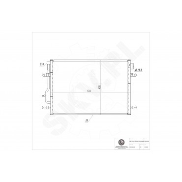 Condenseur de Climatisation Pour Audi A4 A6 Allroad 8E0260401D 8E0260403D