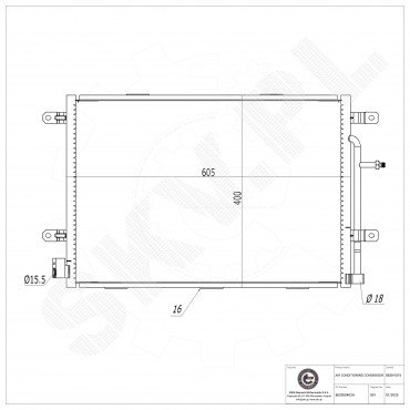 Condenseur de Climatisation Pour Audi A4 A6 Allroad Seat Exeo