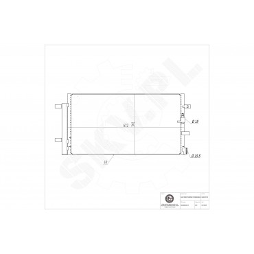 Condenseur de Climatisation Pour Audi A4 A5 Q5 4G0260401A 8K0260401D 8K0260401E