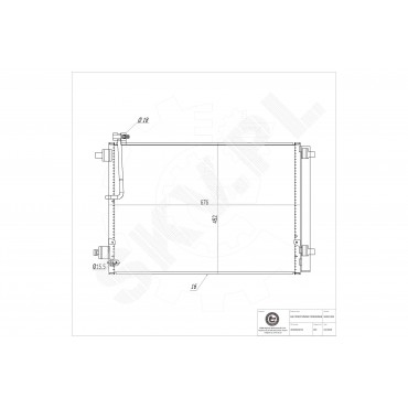Condenseur de Climatisation Pour Audi A8 4H0260403D 4H0260403K