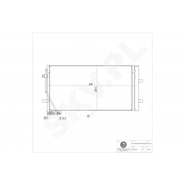 Condenseur de Climatisation Pour Audi Q3 8U0260401B 8U0260401C