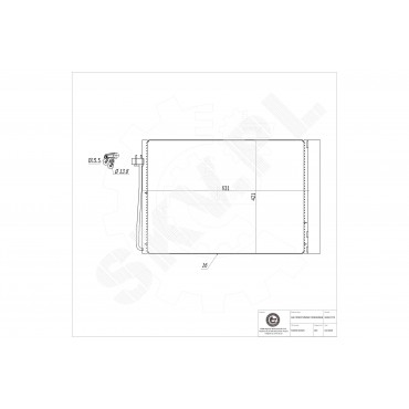Condenseur de Climatisation Pour BMW Série 5 E60 E61 6 E63 E64 64532282939