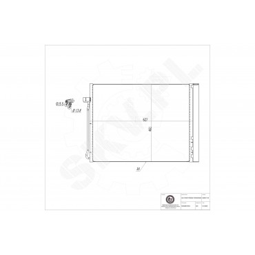 Condenseur de Climatisation Pour BMW X5 E70 F15, F85 X6 E71, E72 64509239992