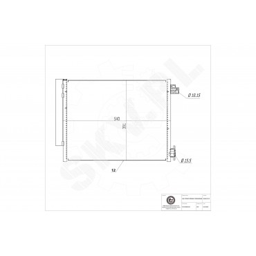 Condenseur de Climatisation Pour Renault Captur Clio IV Dacia Dokker Duster