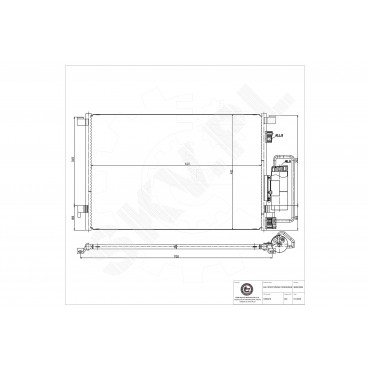 Condenseur de Climatisation Pour Opel Fiat Saab 9-3 Vauxhall 13101839 1850076