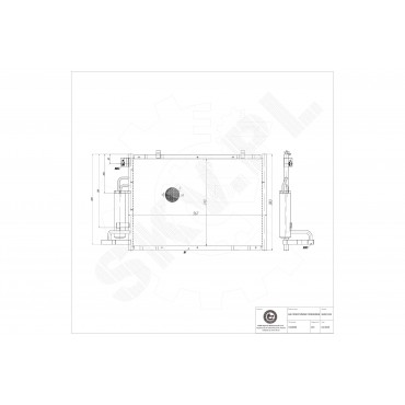 Condenseur de Climatisation Pour Ford B-Max Fiesta VI KA Tourneo Transit 1834039
