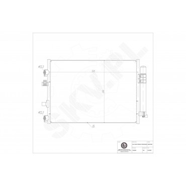 Condenseur de Climatisation Pour Ford C-Max II Grand 1684942 1868833 2051798