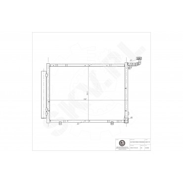 Condenseur de Climatisation Pour Ford Ecosport Fiesta VII Puma Tourneo 2113906