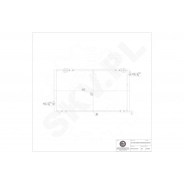 Condenseur de Climatisation Pour Honda Accord V VI 80110S1A602 80110S1AG01