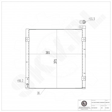 Condenseur de Climatisation Pour Honda MG Rover 80110SO1A11 JRB100490 JRB100780