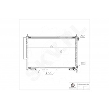 Condenseur de Climatisation Pour Honda CR-V II 80110SKNG00 80110SKNG01
