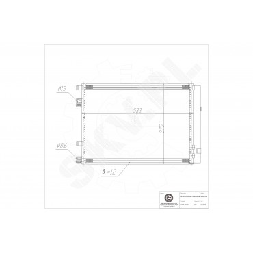 Condenseur de Climatisation Pour Hyundai Accent IV i20 Kia RIO III Hatchback Van