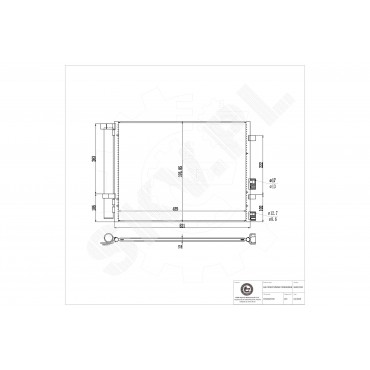 Condenseur de Climatisation Pour Hyundai i20 976064P200