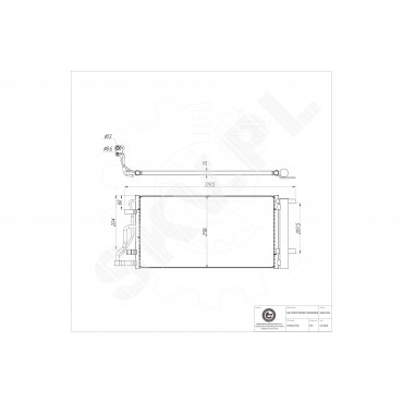 Condenseur de Climatisation Pour Hyundai i30 Kia Combi Van Hatchback Xceed