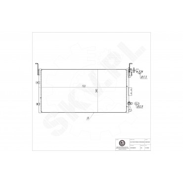 Condenseur de Climatisation Pour Hyundai Sonata IV XG Kia Magentis