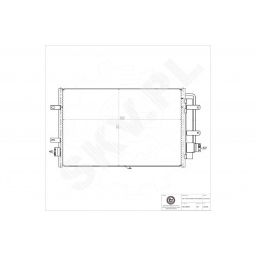 Condenseur de Climatisation Pour Iveco Daily Citys V VI 5801255825