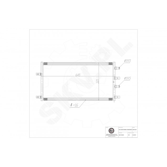 Condenseur de Climatisation Pour Iveco Daily V VI 5801255826