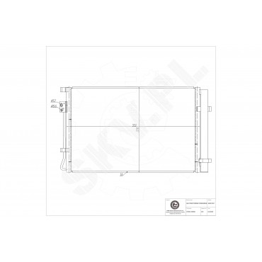 Condenseur de Climatisation Pour Kia RIO IV Stonic 97606H8000 97606H8050