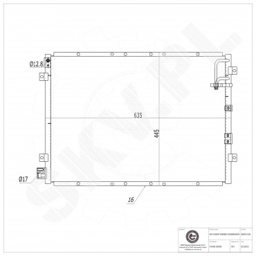 Condenseur de Climatisation Pour Kia Sorento I Van 976063E000