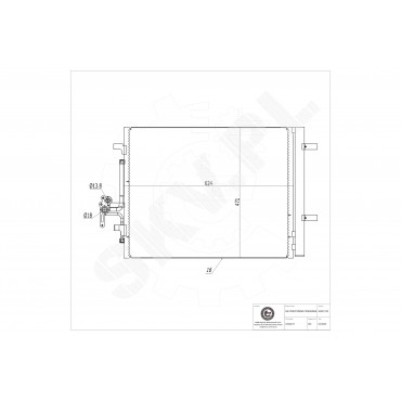 Condenseur de Climatisation Pour Land Rover Discovery Sport Freelander 2 Van
