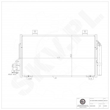 Condenseur de Climatisation Pour Mazda 3 6 BSS561480A GHT661480 GHT661480A