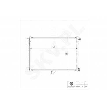 Condenseur de Climatisation Pour Mercedes-Benz AMG GT Classe C 0995001854