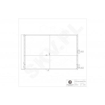 Condenseur de Climatisation Pour Mercedes-Benz CLA Classe A GLA 0995001054