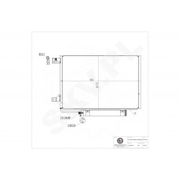 Condenseur de Climatisation Pour Mercedes-Benz Classe A B 1695000054 1695000654