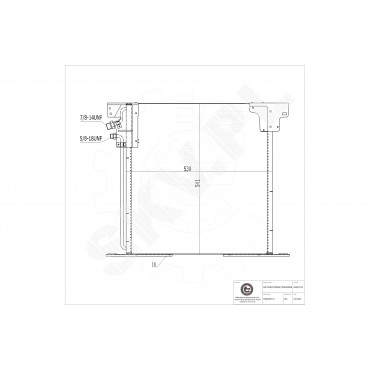 Condenseur de Climatisation Pour Mercedes-Benz Classe V Vito 6388350170