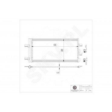 Condenseur de Climatisation Pour Mini Mini 64509271204 9271204