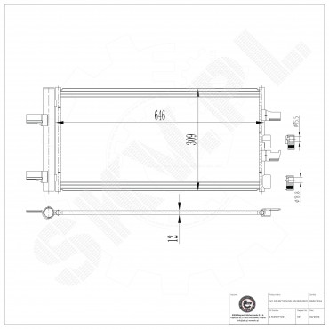 Condenseur de Climatisation Pour Mini Mini 64509271204 9271204