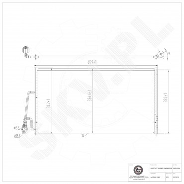 Condenseur de Climatisation Pour Mini Mini 64536941084
