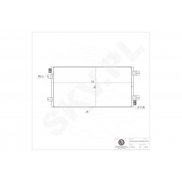 Condenseur de Climatisation Pour Renault Opel Nissan Vauxhall 2765000QAN 4401424