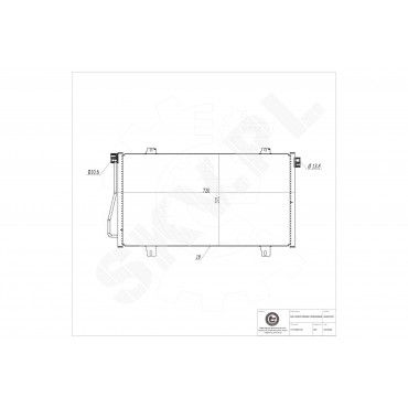 Condenseur de Climatisation Pour Renault Master II Nissan Interstar 2765000QAF