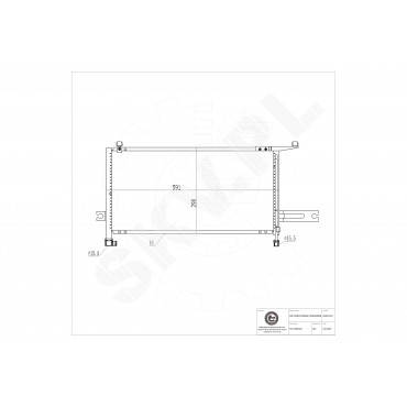 Condenseur de Climatisation Pour Nissan Micra II 921106F600