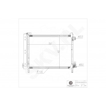 Condenseur de Climatisation Pour Nissan Micra IV 921001HC1B 921001HC3B