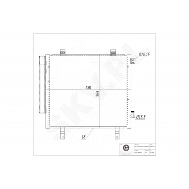Condenseur de Climatisation Pour Nissan Pixo Suzuki Alto 95310M68K10000