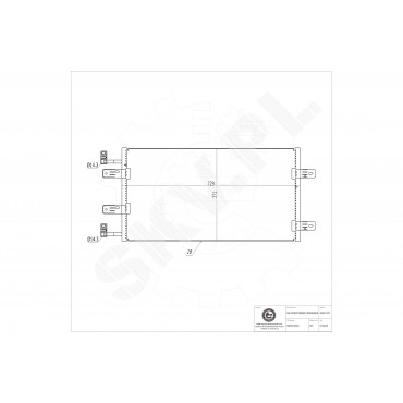 Condenseur de Climatisation Pour Renault Opel Nissan Vauxhall 8200019382