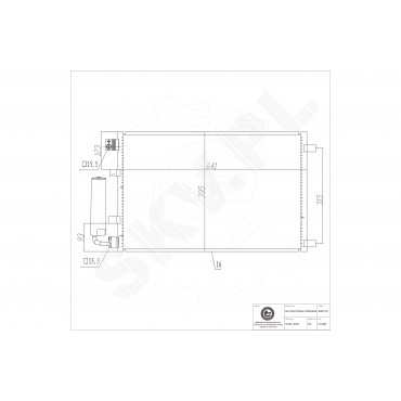 Condenseur de Climatisation Pour Nissan Qashqai 92100JD00A 92100JD200 92100JD20A