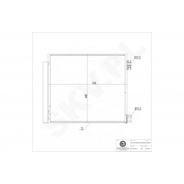 Condenseur de Climatisation Pour Renault Espace V Kadjar Nissan Qashqai X-Trail